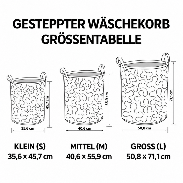 Panier à linge matelassé – Chat rouge avec des citrouilles et des tournesols