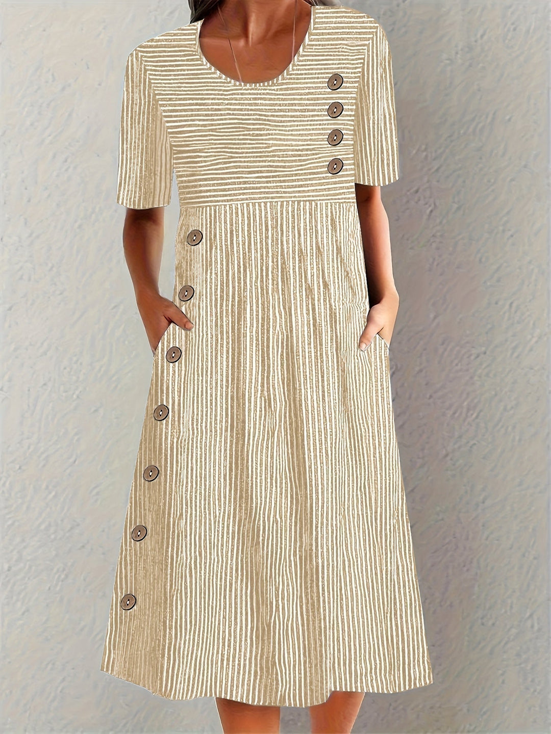 Sofia™ | Robe d'été rayée