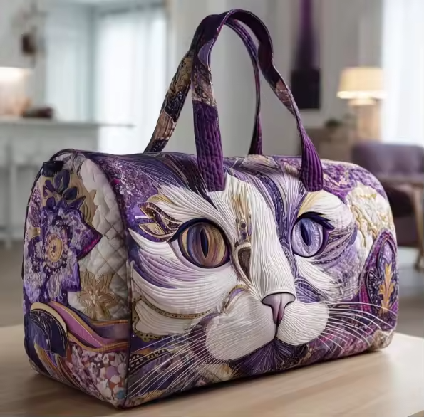 Sac de voyage doux fait à la main