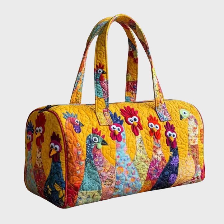 Sac de voyage doux fait main