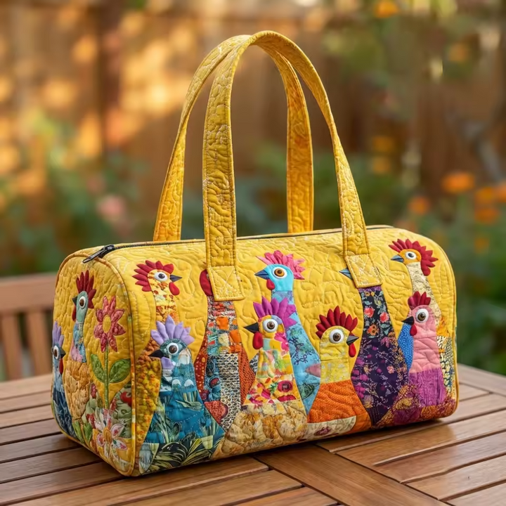 Sac de voyage doux fait à la main