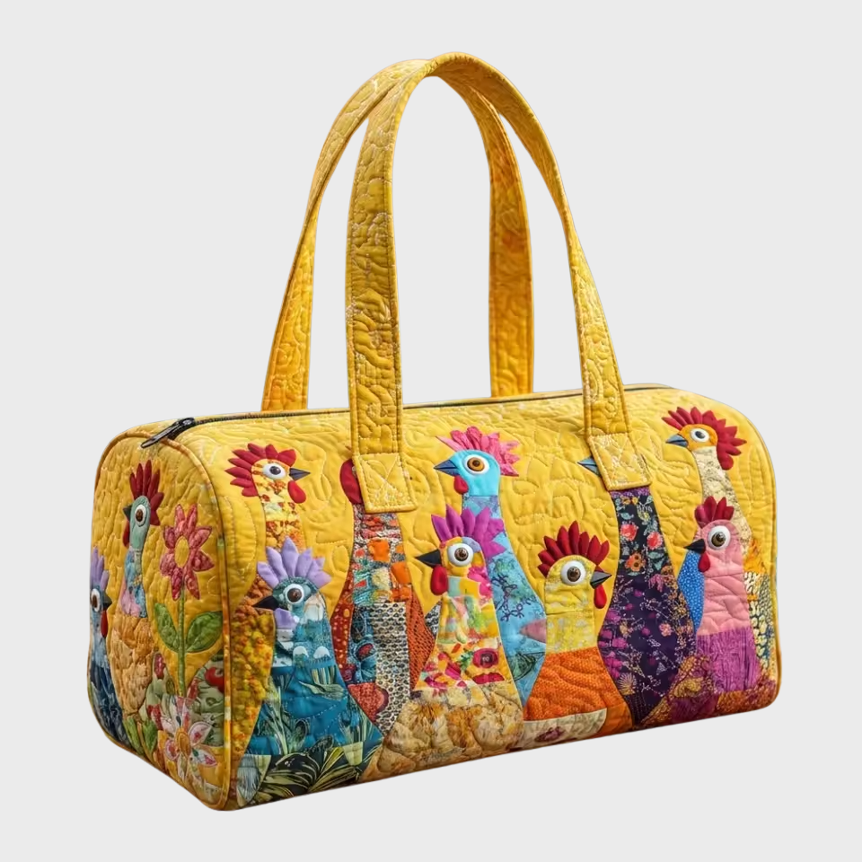 Sac de voyage doux fait à la main