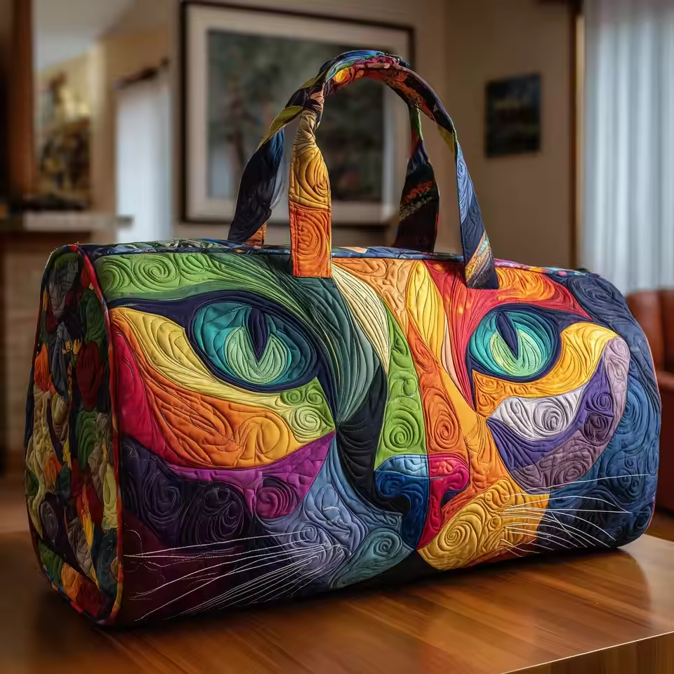 Sac de voyage doux fait à la main