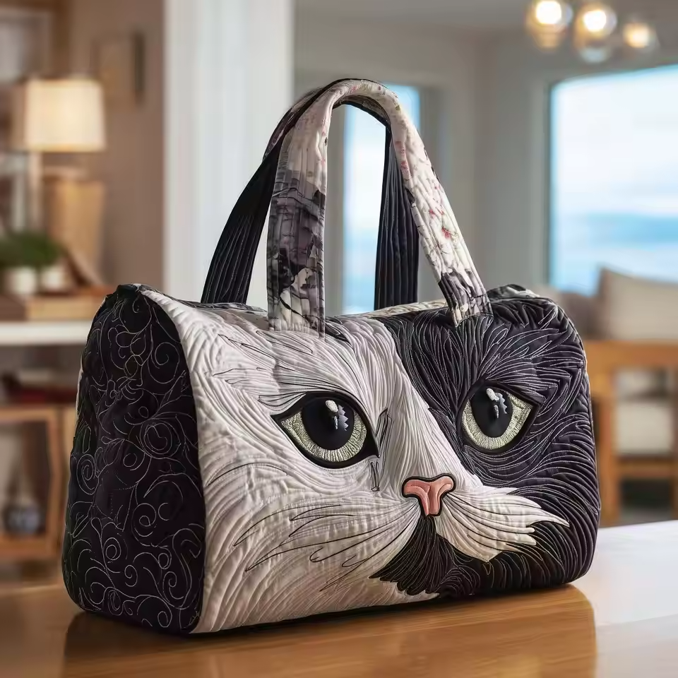 Sac de voyage doux fait à la main