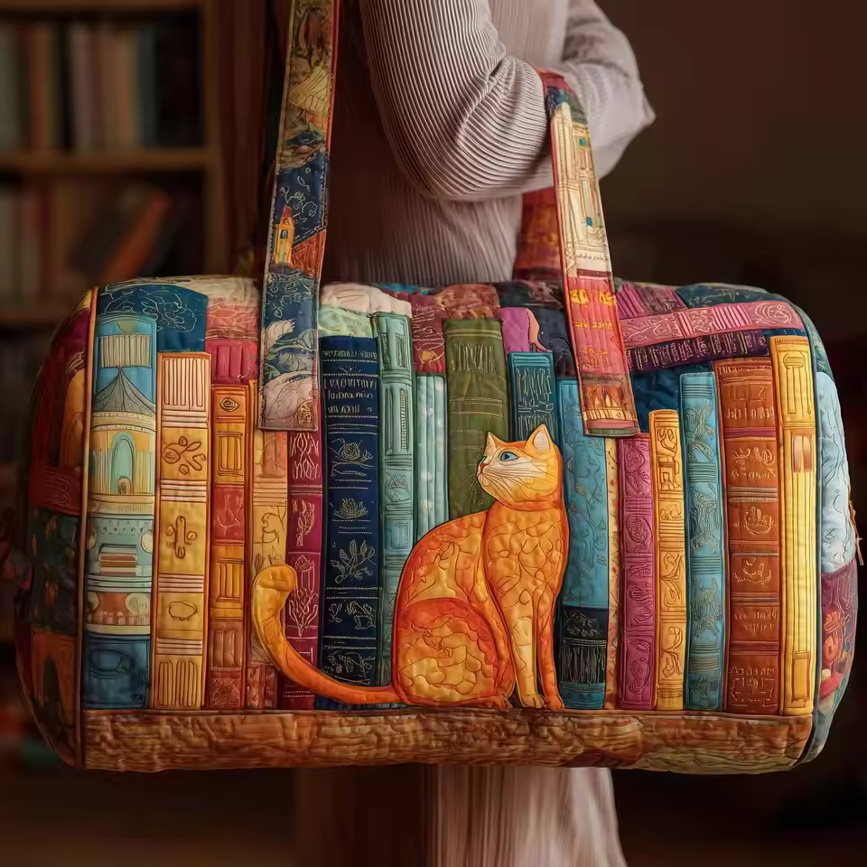 Sac de voyage en cuir souple fait main