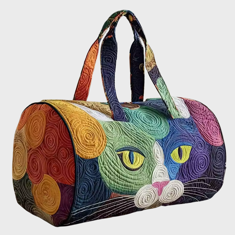 Sac de voyage doux fait main