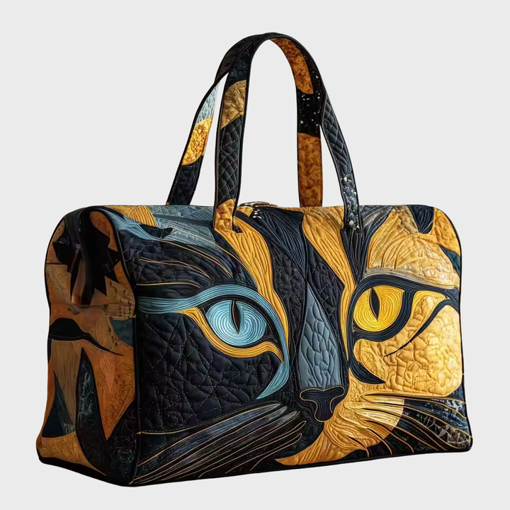 Sac de voyage doux fait main