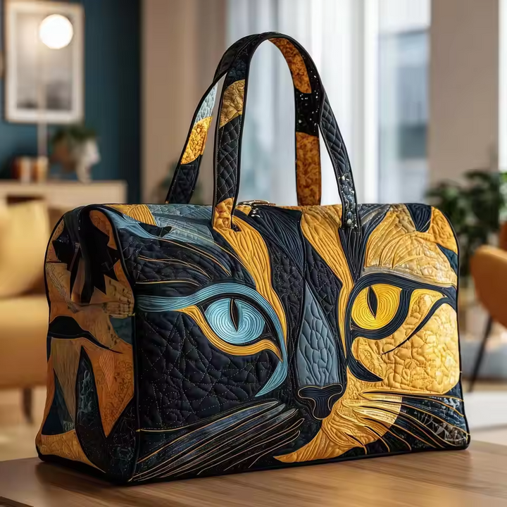 Sac de voyage doux fait main