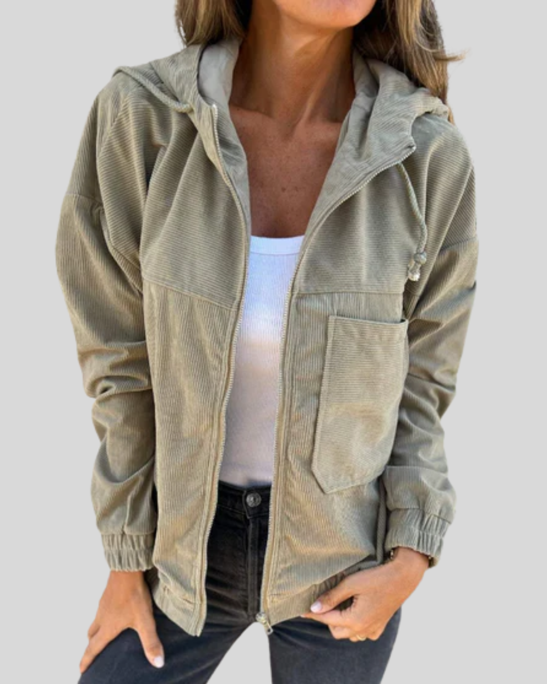 Mabel | Gilet Soft avec Zip