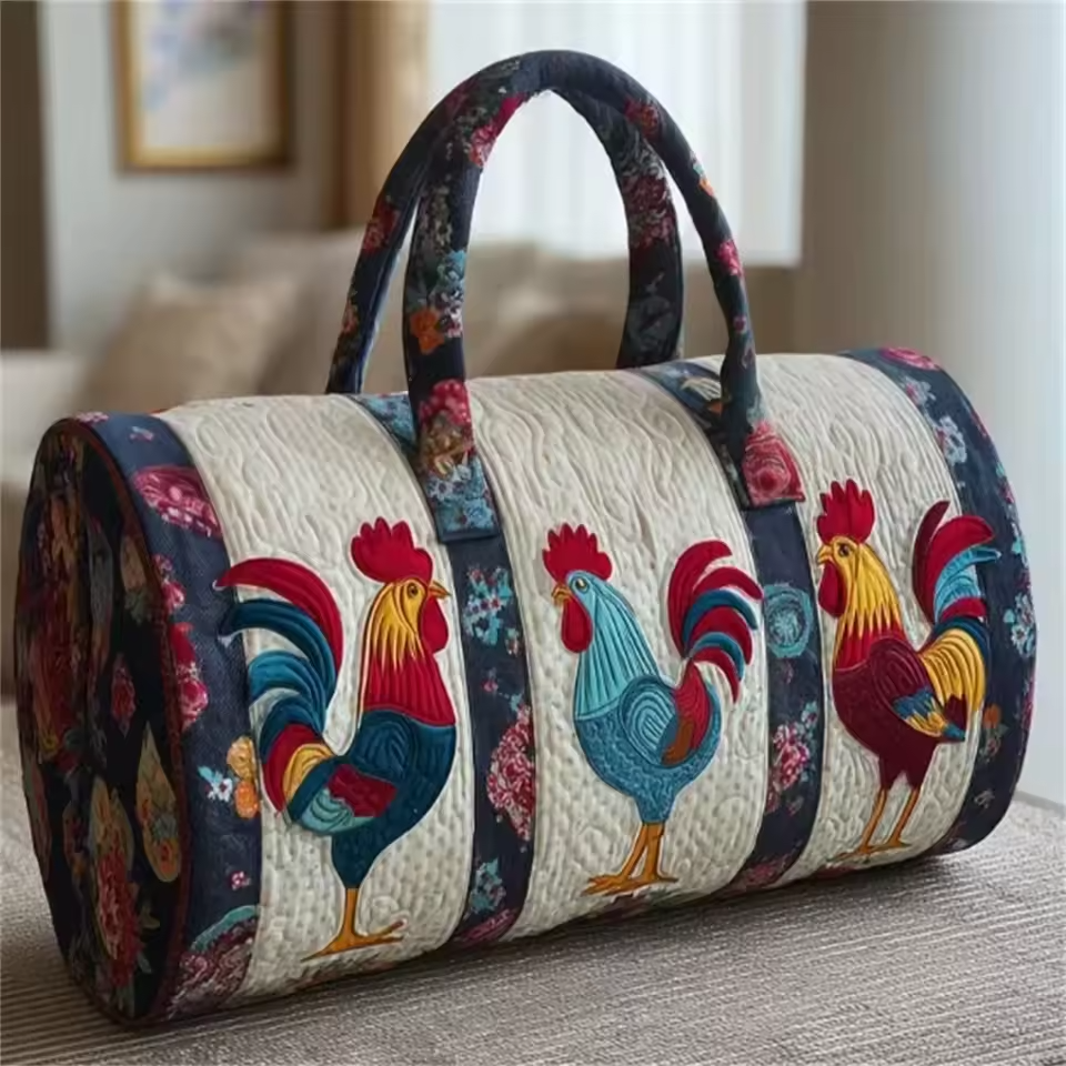 Sac de voyage en cuir doux fait à la main