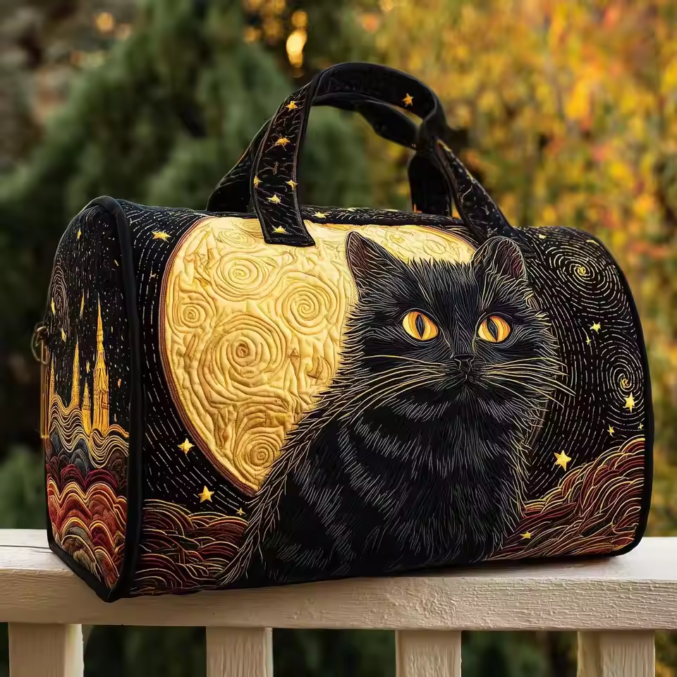 Sac de voyage doux fait à la main