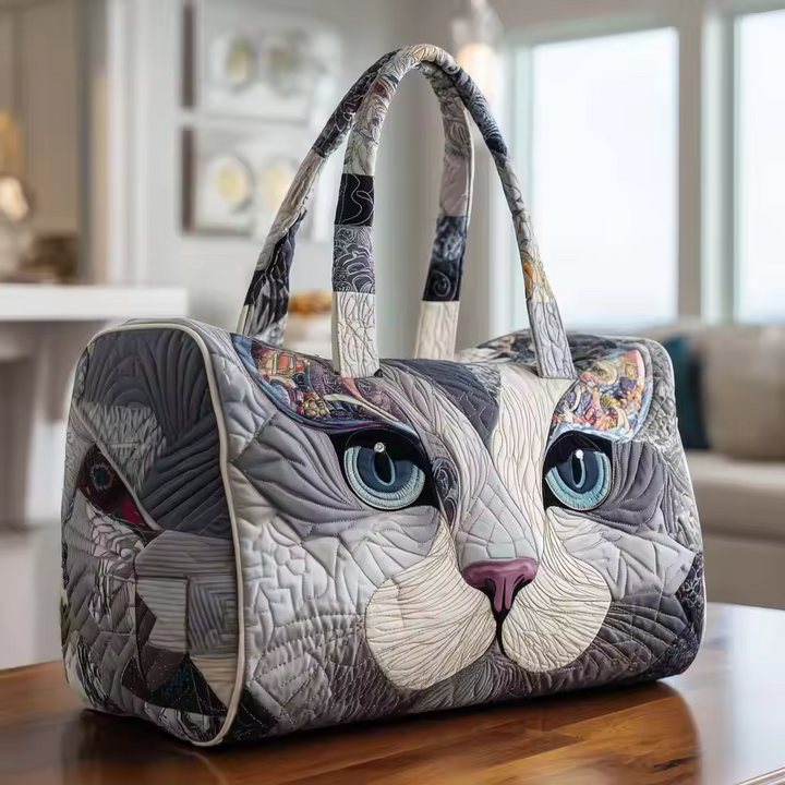 Sac de voyage doux fait main