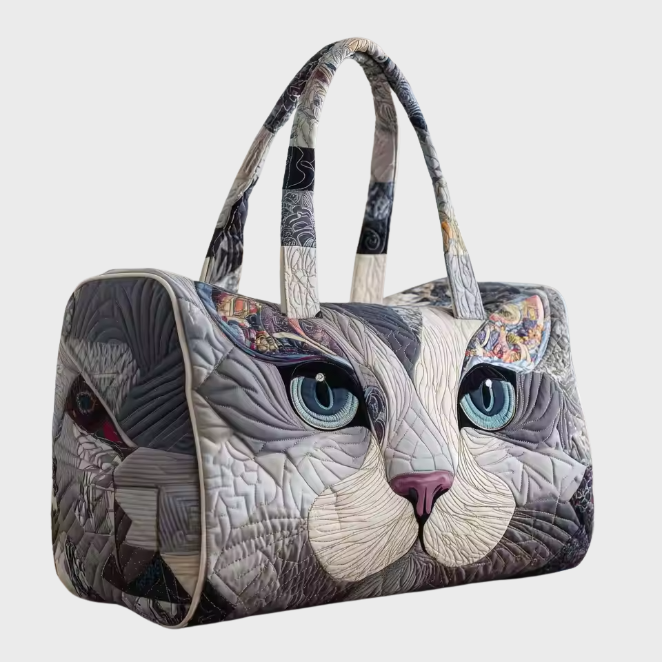 Sac de voyage doux fait main