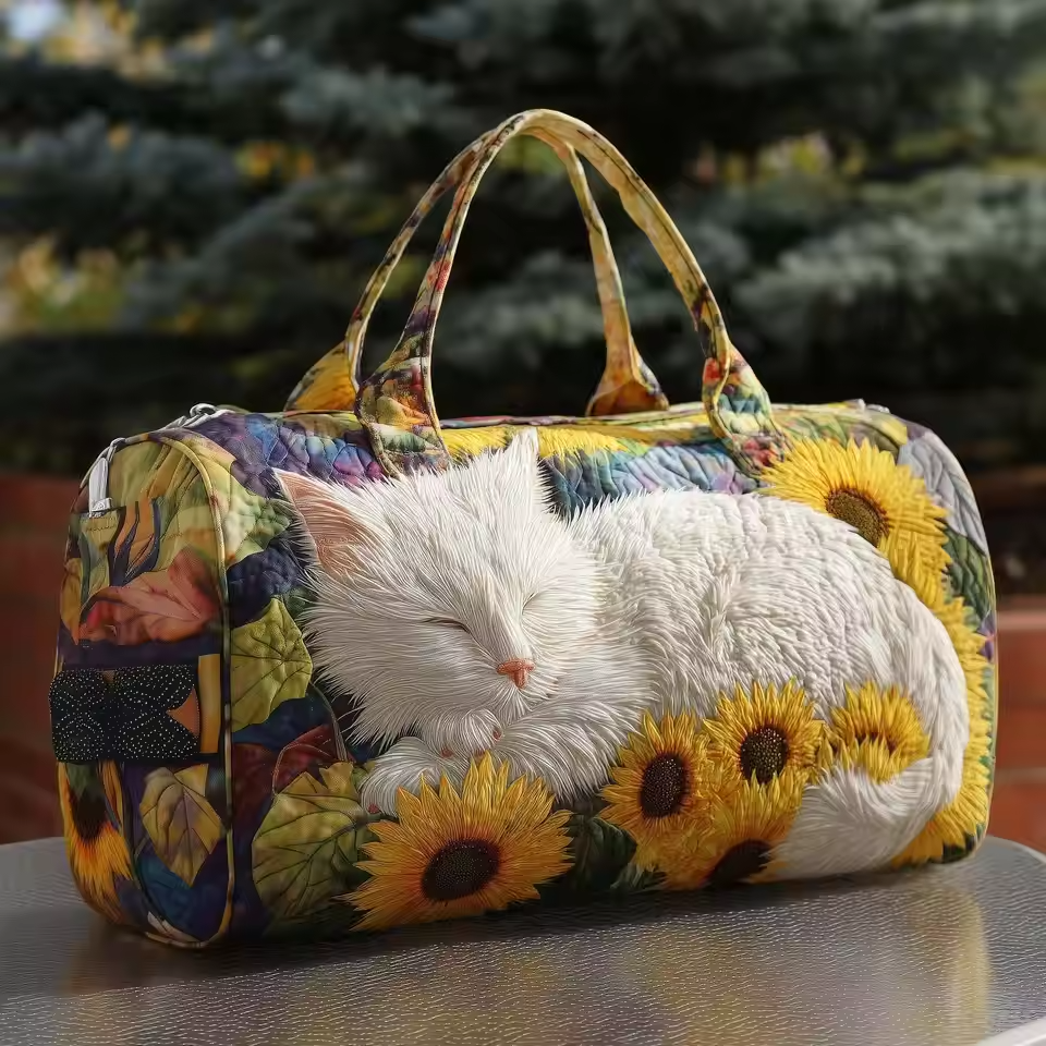 Sac de voyage en cuir doux fait à la main