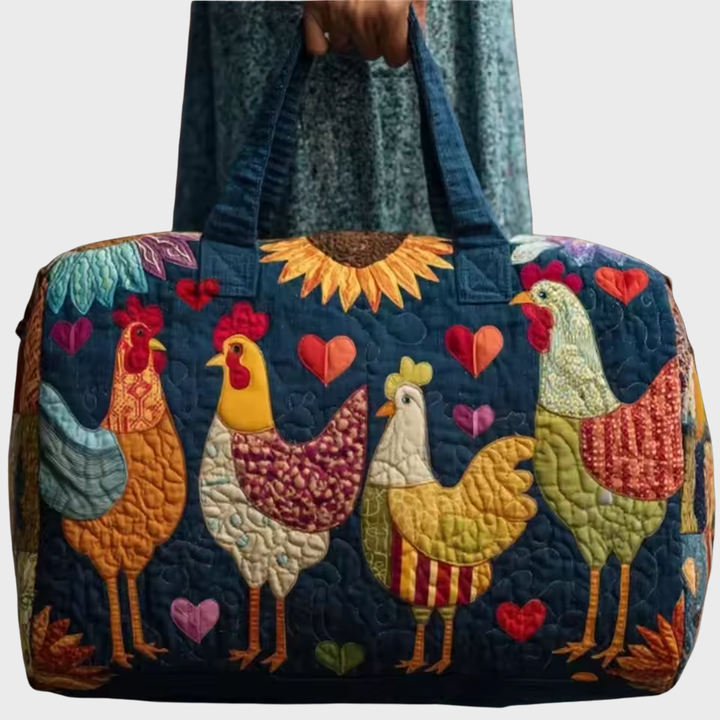 Sac de voyage doux fait à la main