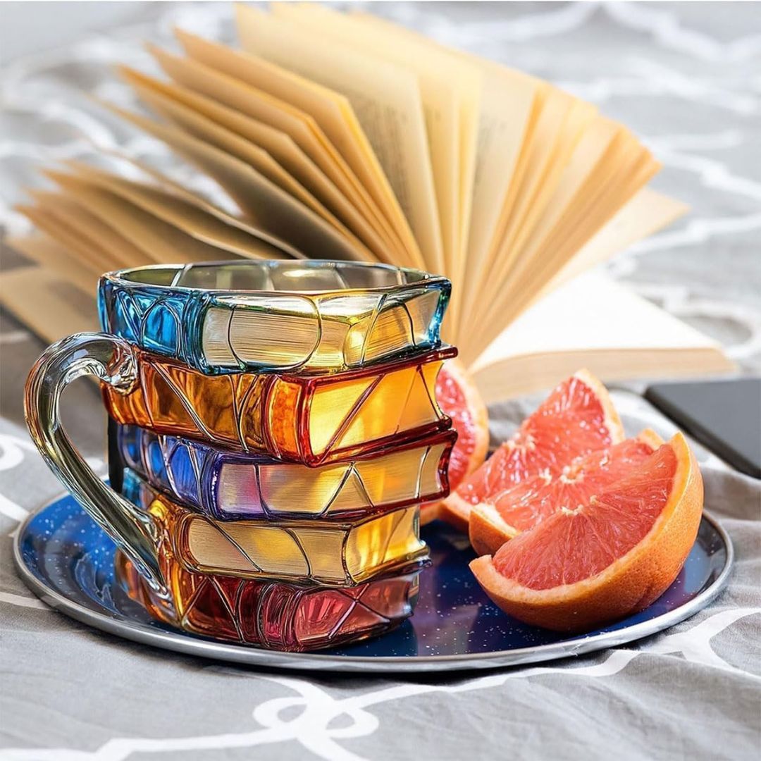 Tasse 3D unique pour les amateurs de littérature