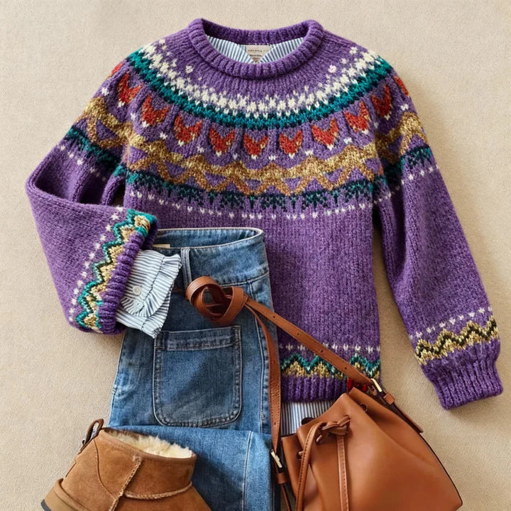 Solva - Pull Nordique Confortable