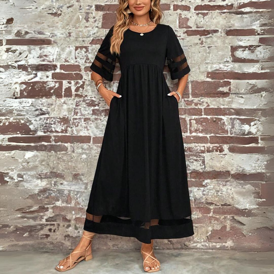 Aubrey™ – Robe midi flatteuse et lissante pour le ventre