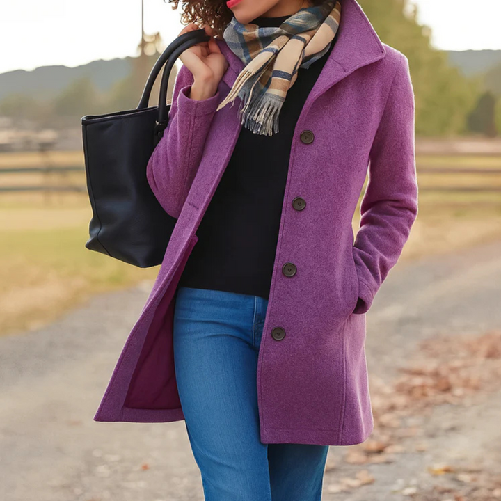Aurora | Manteau à Un Bouton