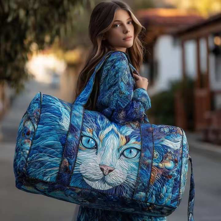Sac de voyage doux fait à la main
