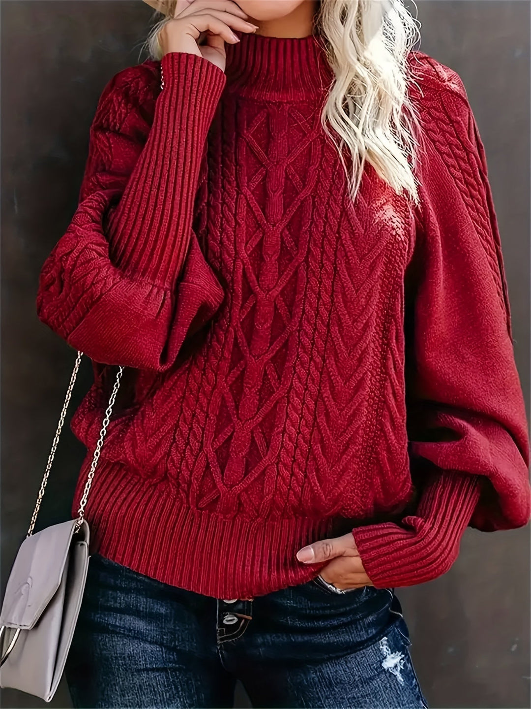 Lory | Pull Long Décontracté à Manches Longues