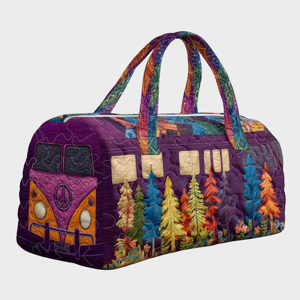 Sac de voyage en cuir souple fait à la main