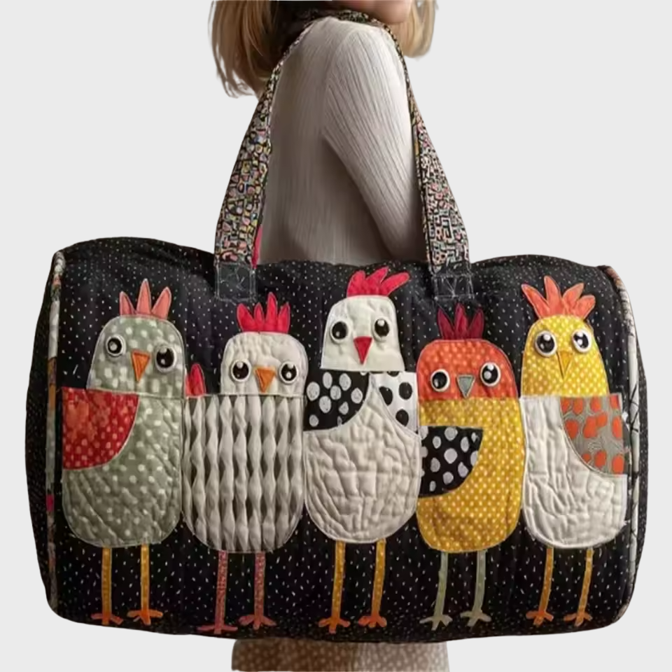 Sac de voyage doux fait à la main