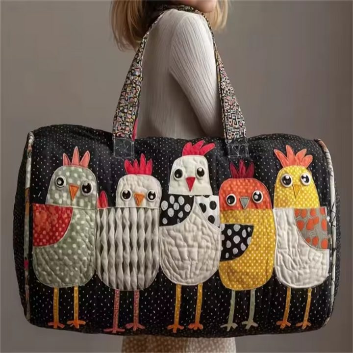Sac de voyage doux fait à la main