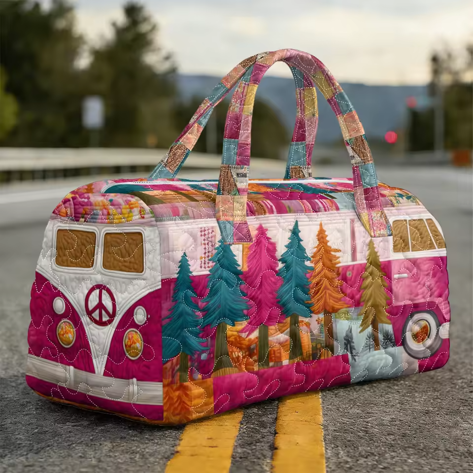 Sac de voyage doux fait à la main