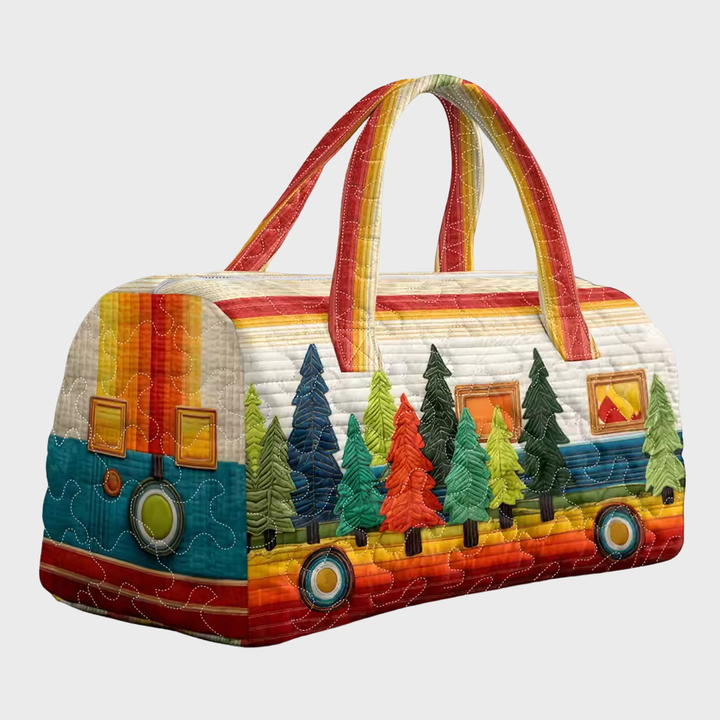 Sac de voyage en cuir doux fait à la main