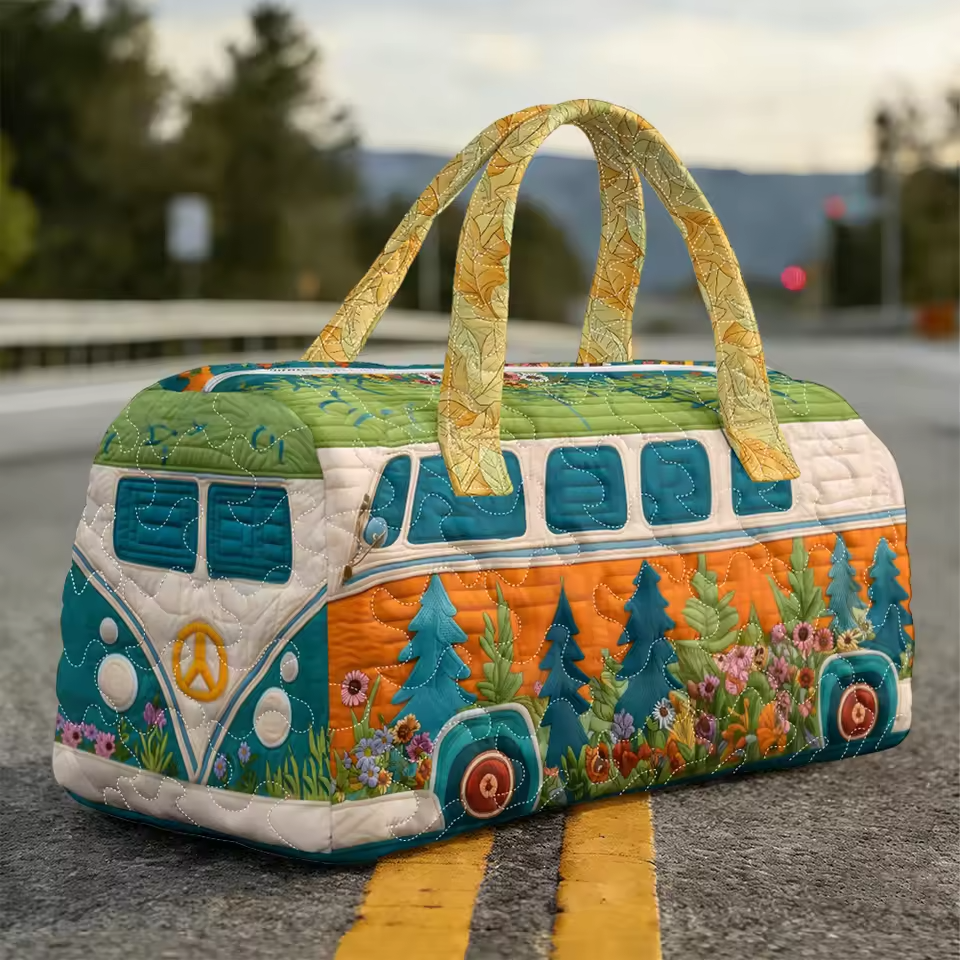 Sac de voyage doux fait à la main