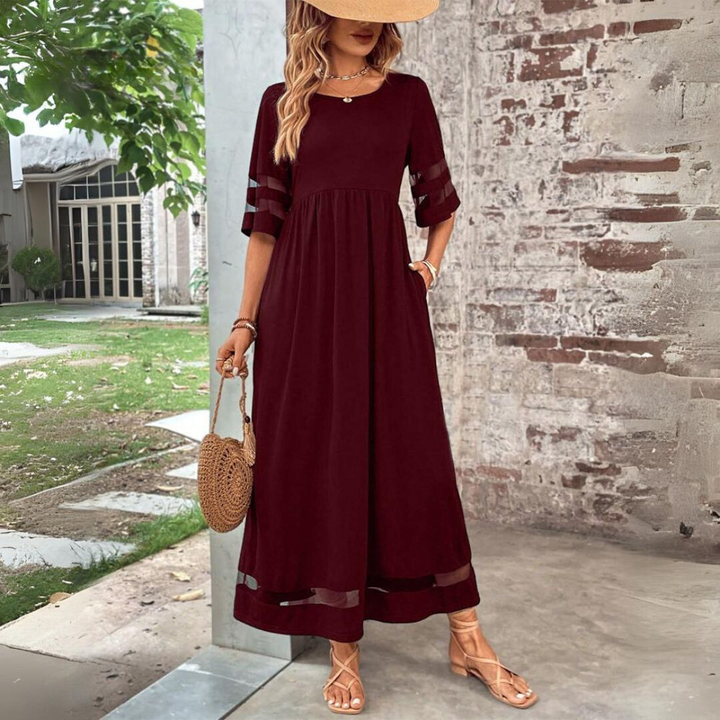 Aubrey™ – Robe midi flatteuse et lissante pour le ventre