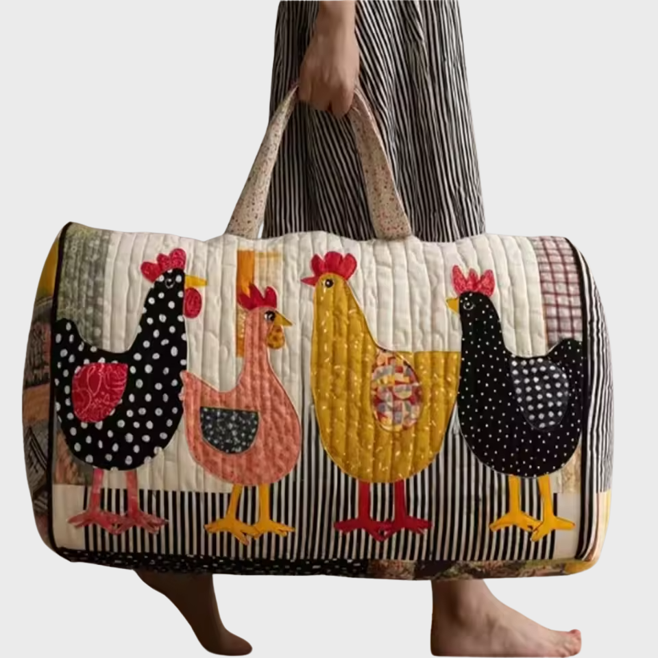 Sac de voyage en cuir doux fait main