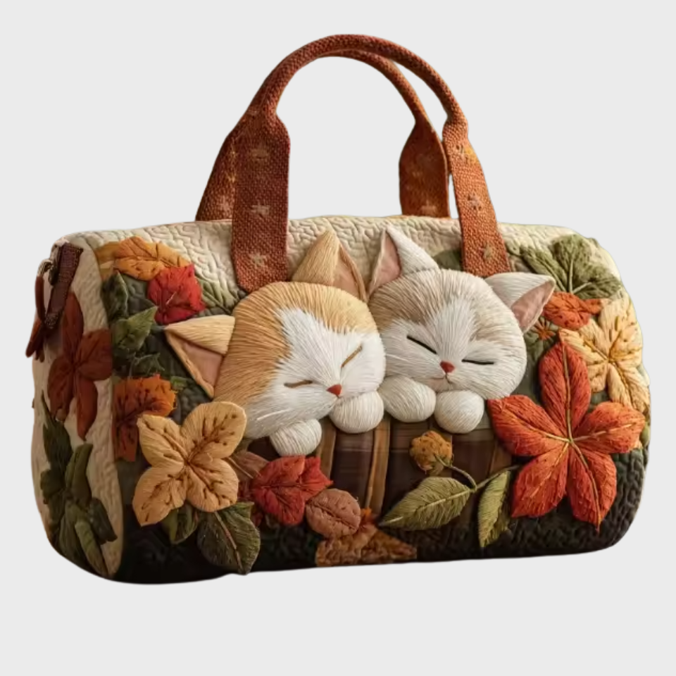 Sac de voyage en cuir doux fait à la main