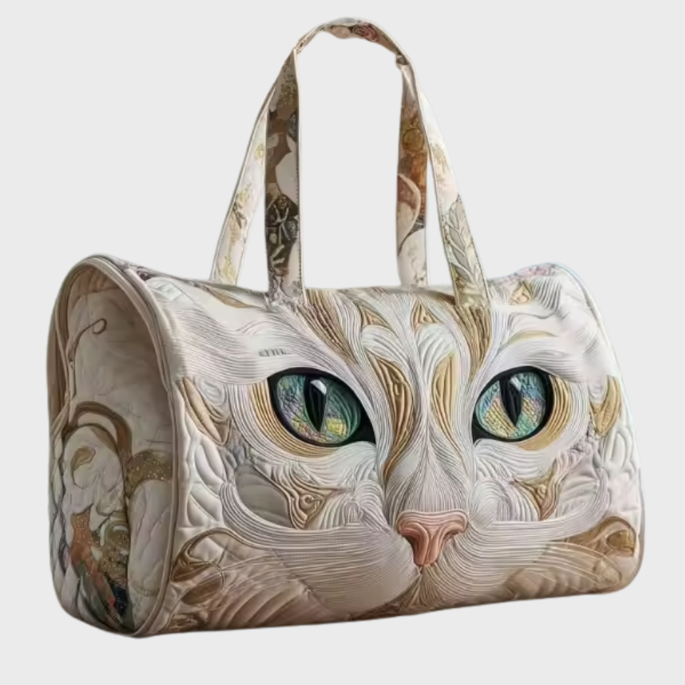 Sac de voyage doux fait main