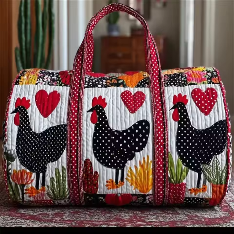 Sac de voyage doux fait à la main