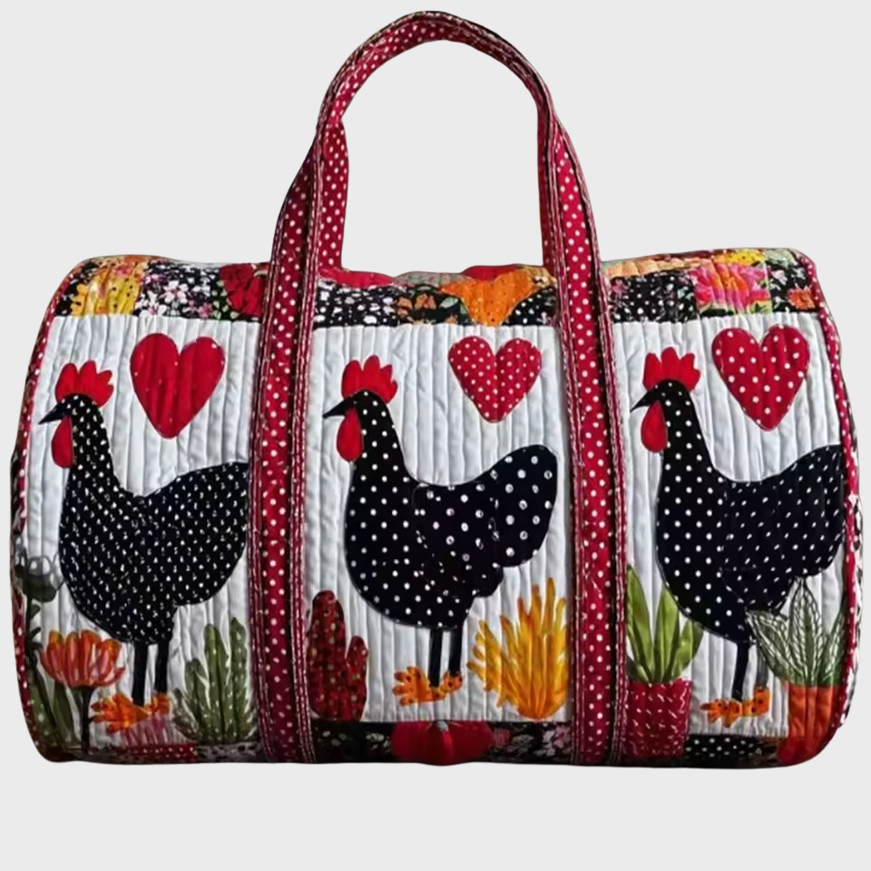 Sac de voyage doux fait à la main