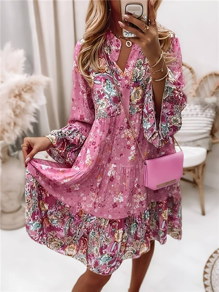 Eira - Robe Boho Imprimée