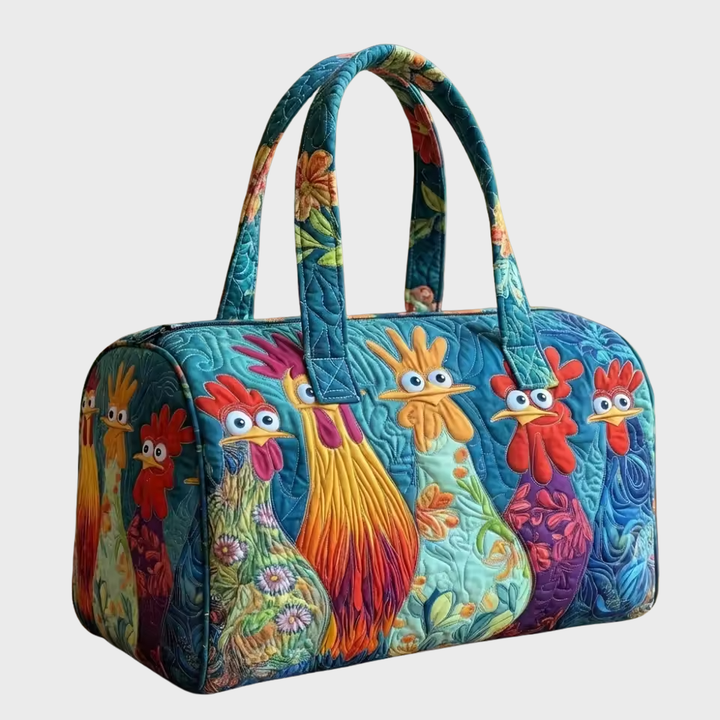 Sac de voyage doux fait main