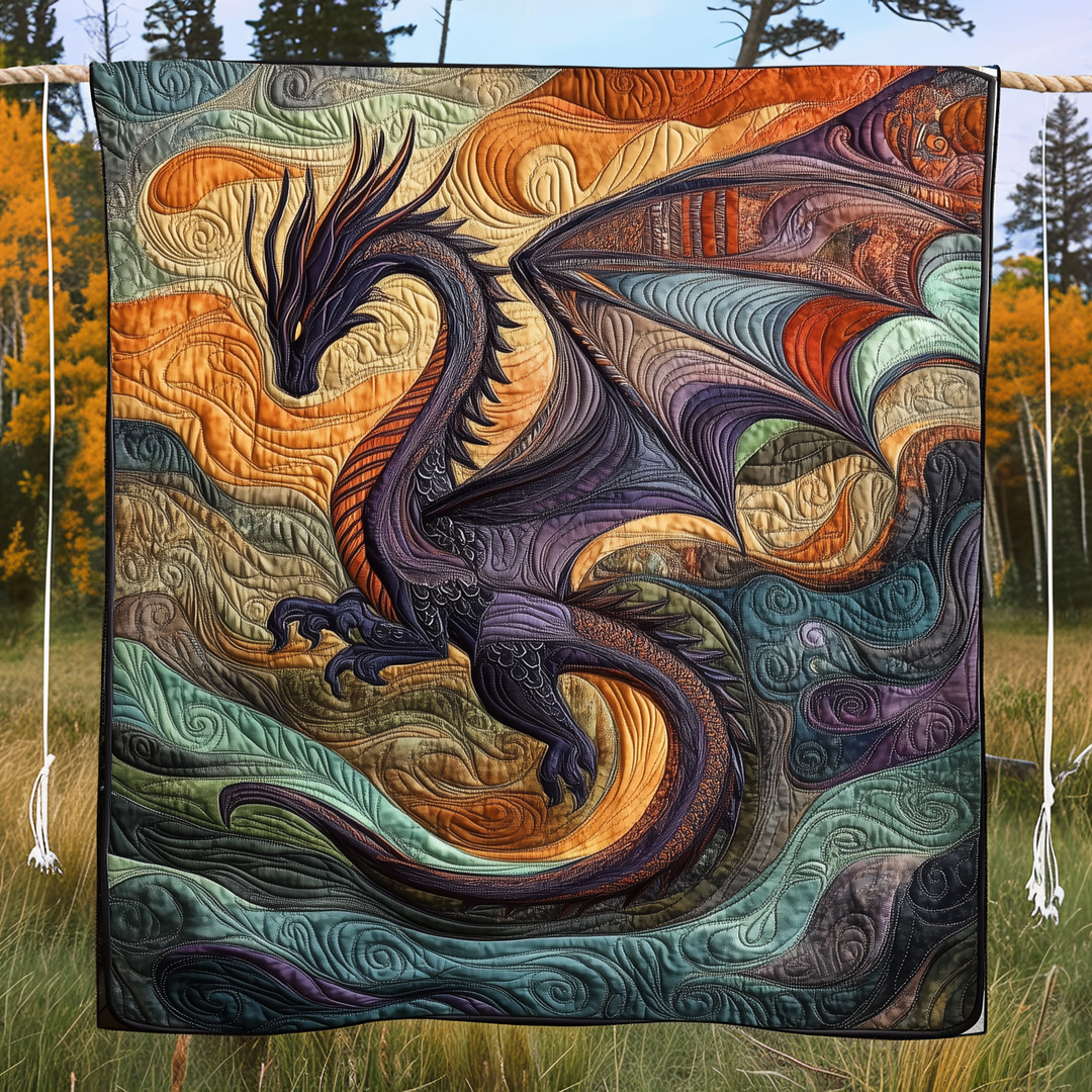 Couverture matelassée – Serpent de lune NCU0DK487