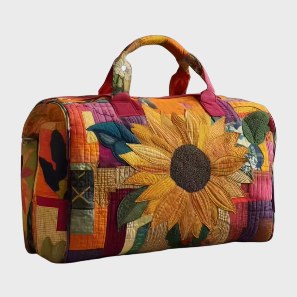 Sac de voyage doux fait main