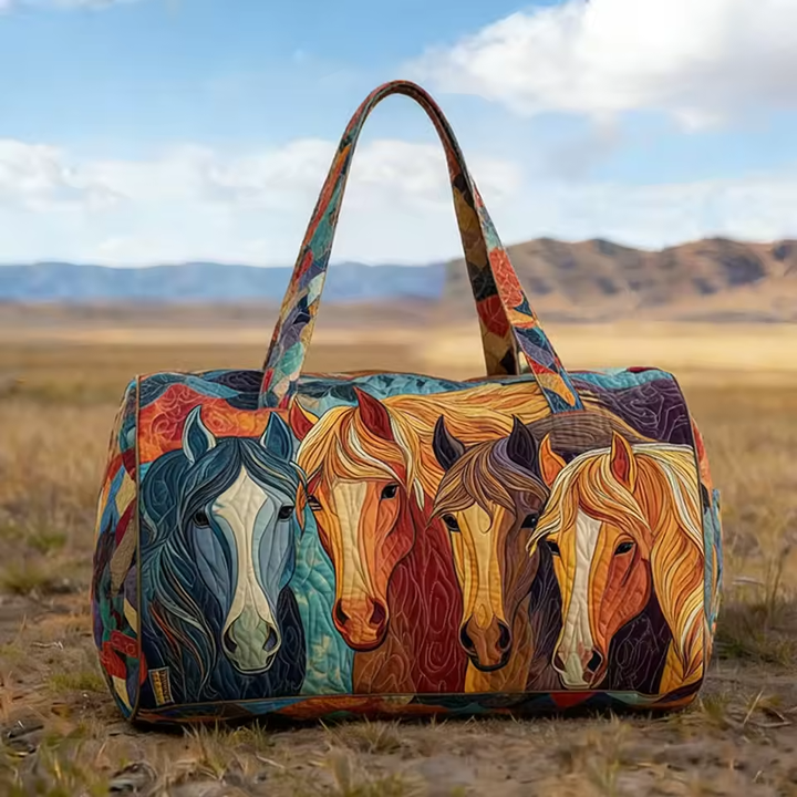 Sac de voyage en cuir fait main