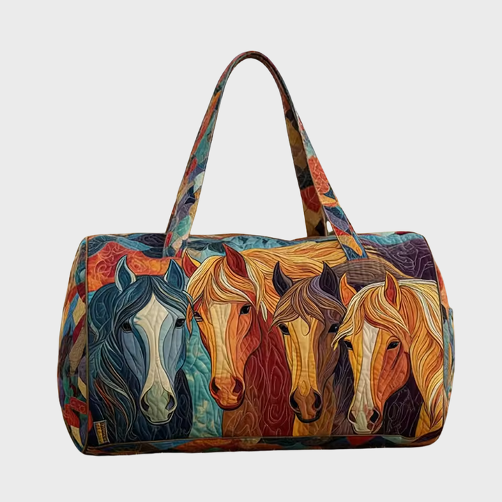 Sac de voyage en cuir fait main