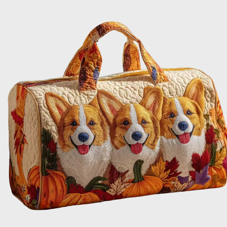 Sac de voyage en cuir souple fait main