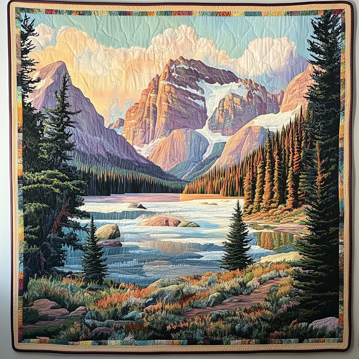 Tapisserie artistique – la nature des Alpes NCU0TL963