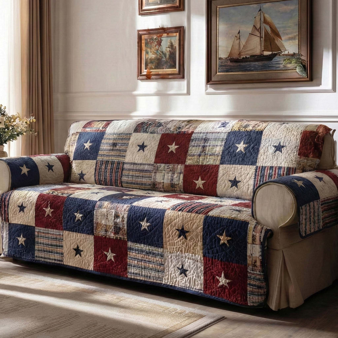 Housse de canapé matelassée – style américain NCU0VT373