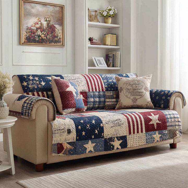 Housse de canapé matelassée – style américain NCU0VT373