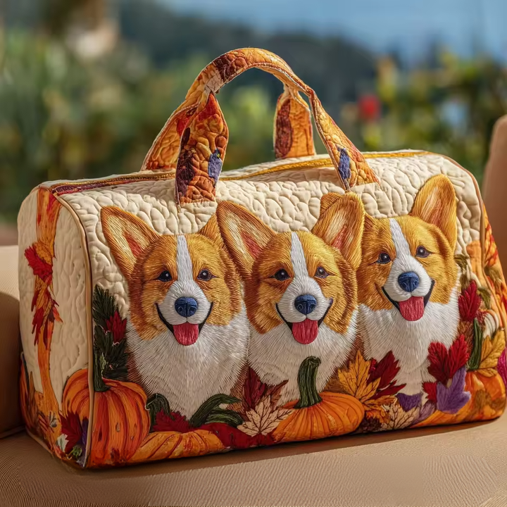 Sac de voyage en cuir souple fait main