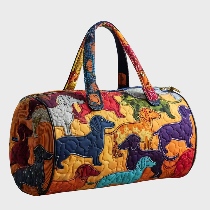 Sac de voyage doux fait main