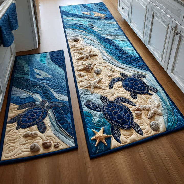 Tapis de cuisine antidérapant – Voyageur de plage NCU0NT11121